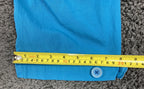 Soft Surroundings Cargo Capri Pants Petite Small Turquoise Blue Stretch