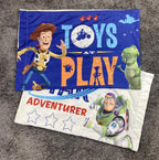 Disney Toy Story Pillowcases Buzz Lightyear Woody Rex 2-Pack