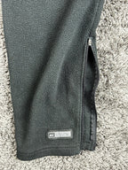 REI Vintage Polartec Fleece Pants Mens M Black Zip Pockets Ankle Zips