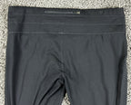 Athleta Relay Capri Leggings Black Womens XL Reflective Running Pants Workout