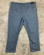 DKNY Stanton Slim Fit Ultimate Stretch Men's Pants Blue 5-Pocket Chino Sz 36x29