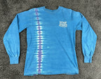 Vintage Ben & Jerrys Ice Cream Shirt Long Sleeve Tie Dye Mens Medium Y2K 90s