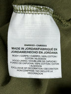 Nike Mens 2XL Olive Green Club Jersey Pullover Lightweight Hoodie Shirt