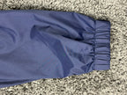 Castore Mens Large Navy Blue Long Sleeve V-Neck Windbreaker Pullover Mesh Lined