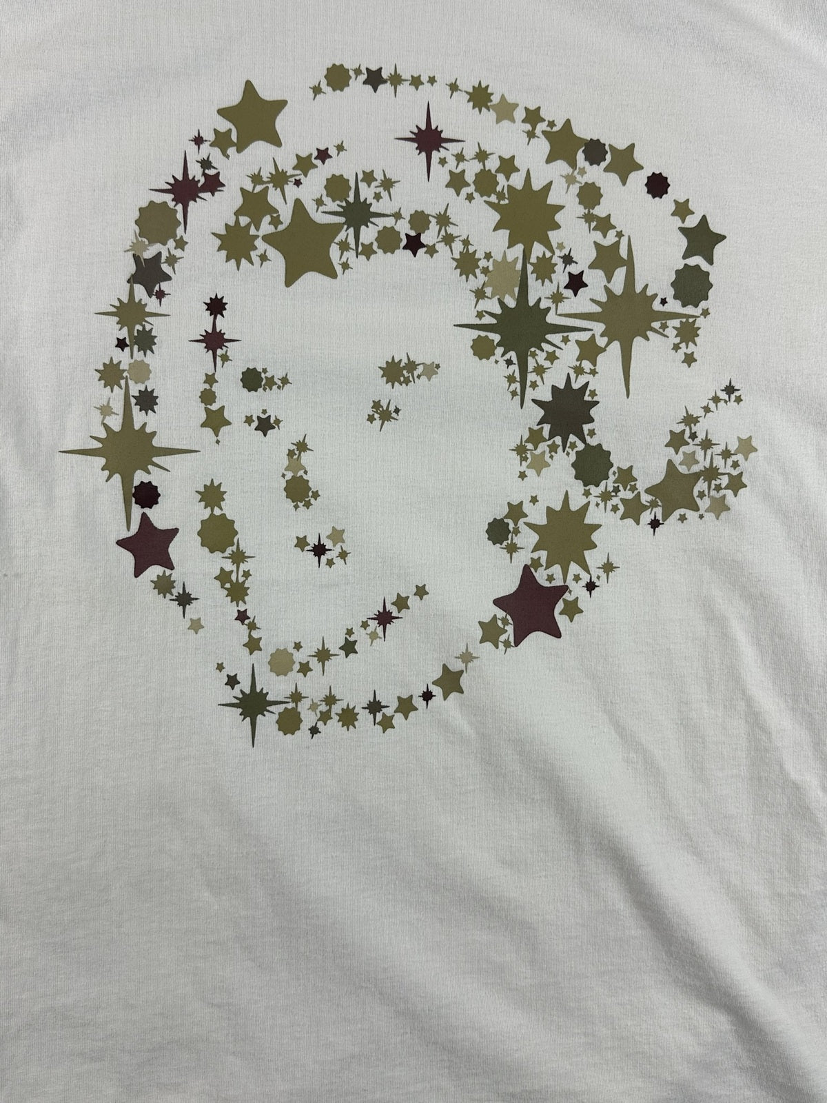 Billionaire Boys Club BBC T Shirt Mens Large L White Star Astronaut Face Logo