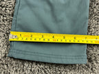 prAna Stretch Zion Slim Fit Pants Mens 30x30 Hiking Cargo Belted Teal
