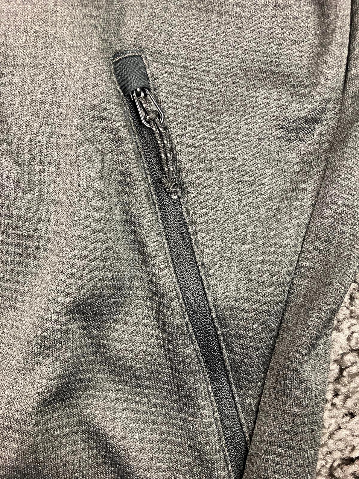 Frilufts Mens Full Zip Performance Jacket Gray Arm Pocket Size M