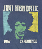 GAP Mens Jimi Hendrix 1967 Experience Graphic T Shirt Medium M Blue Rock Band