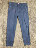 Levi's XX Chino Standard Taper Pants Mens Dark Slate Blue Cotton Stretch 33x31