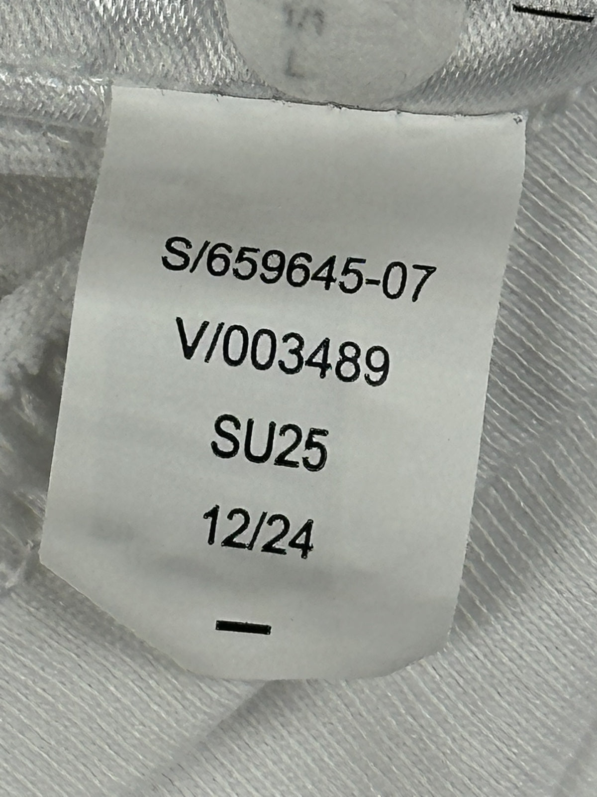 Athleta True Cotton Tee White Womens L Relaxed Fit Crew Neck Short Sleeve Shirt