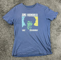 GAP Mens Jimi Hendrix 1967 Experience Graphic T Shirt Medium M Blue Rock Band
