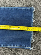KUT from the Kloth Kelsey Flare Jeans Womens 16P High Rise Stretch Raw Hem