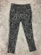 Sanctuary Grease Leggings Black Charcoal Snake Print Skinny Stretch Pants  Sz S