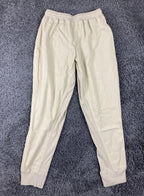 Haven Well Within Organic Cotton Interlock Joggers Women's Beige Tan Sz XS NWT