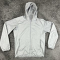 Uniqlo Men S Pocketable UV Protection Parka Jacket Gray Windbreaker Full Zip