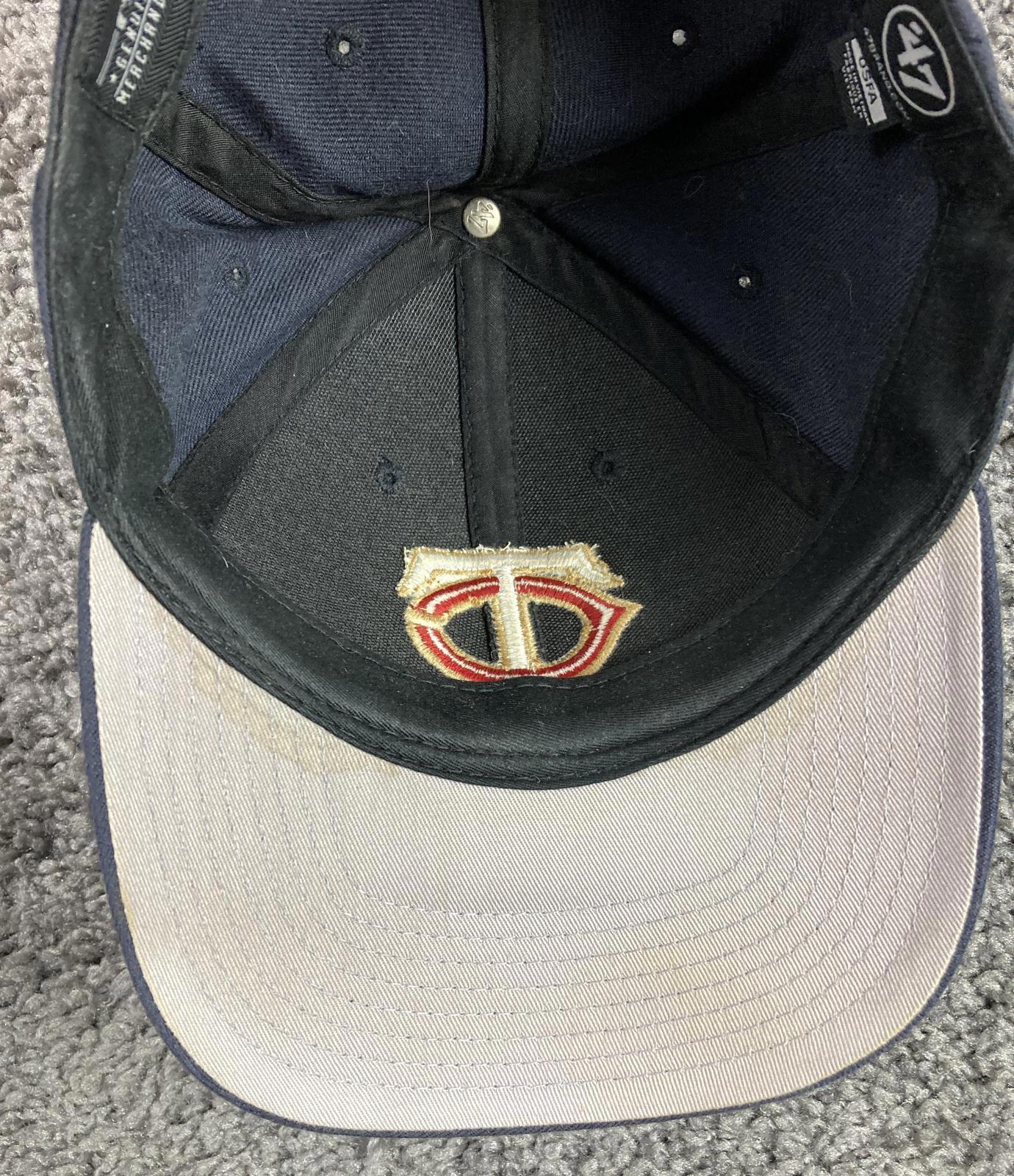 Minnesota Twins 47 Brand Clean Up Adjustable Navy Baseball Hat MLB