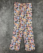 Salty Crew Pants Drifting Tropical Floral Beach Womens Size M Lounge Drawstring