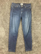 Paige Skyline Skinny Jeans Women Size 27 Blue Stretch Denim