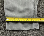 Nicole Miller New York Womens Utility Jumpsuit Size 8 Gray Linen Blend Belted