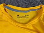 Under Armour Shirt UCLA Bruins Womens Athletic Size Medium Yellow Mesh