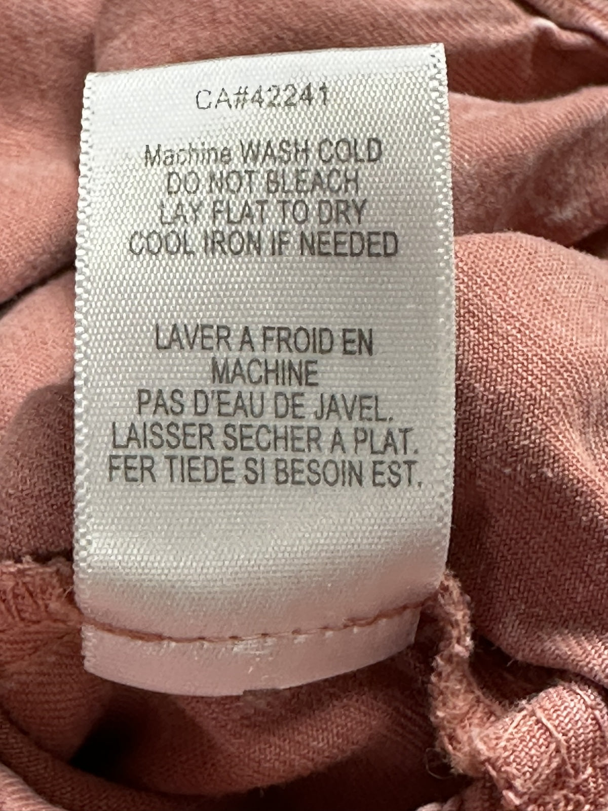 Young Fabulous & Broke Womens Shirt Dress Small Pink Mineral Wash Ruched Tencel