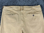 American Eagle Mens Tan Khaki 360 Extreme Flex Slim Chino Pants Stretch Sz 33x32
