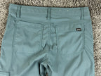 prAna Stretch Zion Slim Fit Pants Mens 30x30 Hiking Cargo Belted Teal