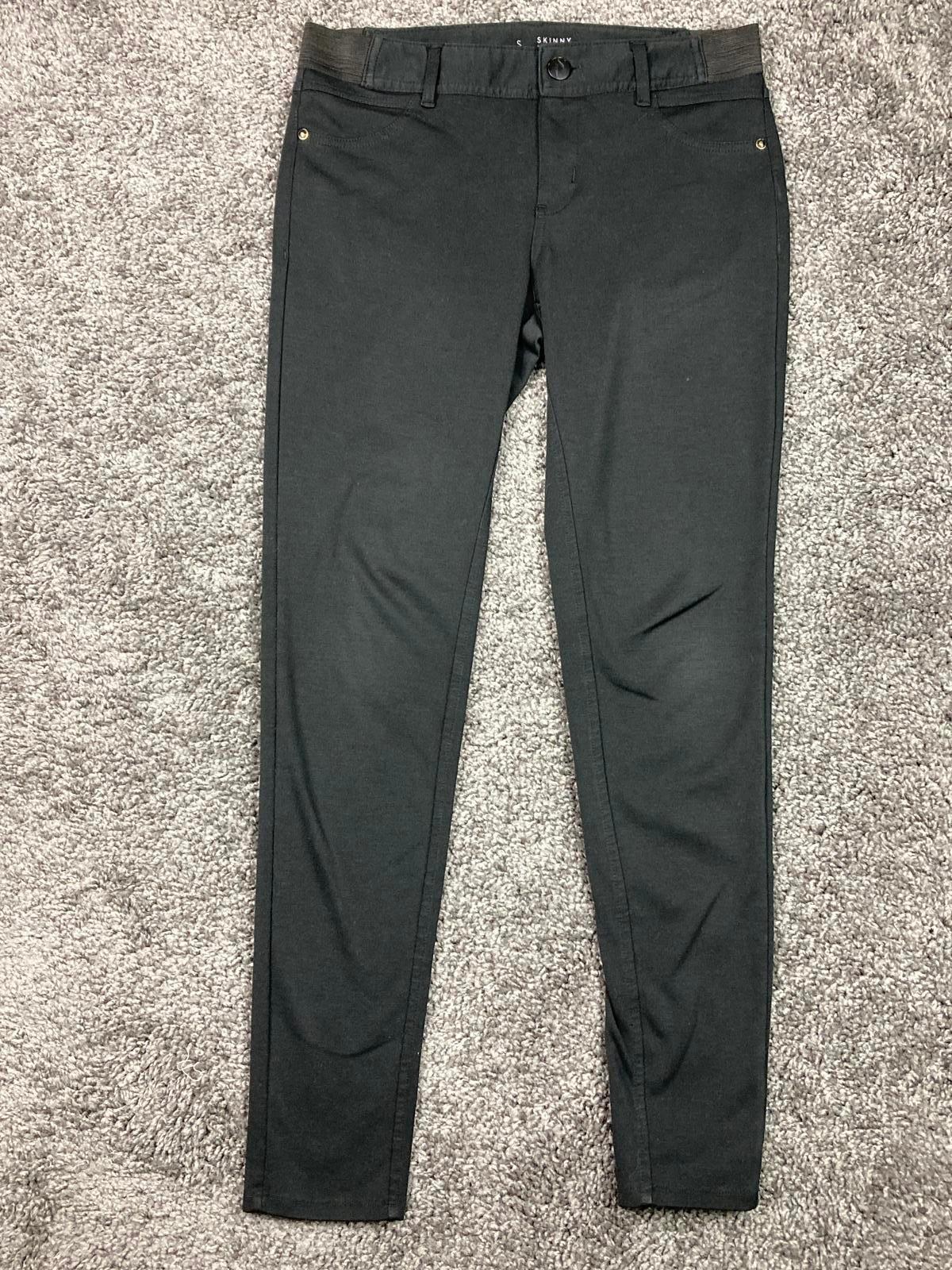 Simply Vera Vera Wang Women’s Black Mid Rise Skinny Pants Size Small