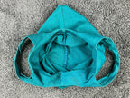 Marco Bicego Cotton Tote Bag Teal Blue Logo Reusable Shopping 19x23