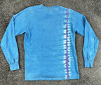 Vintage Ben & Jerrys Ice Cream Shirt Long Sleeve Tie Dye Mens Medium Y2K 90s