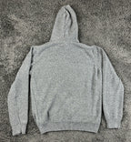 prAna North Loop Mens Hoodie Sweater Medium Gray Organic Cotton Slim Fit Knit