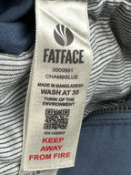 FatFace Womens US 10 Cropped Chino Pants Capri Blue Stretch Trousers