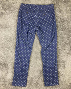 Bonobos Men's Navy Geometric Washed Chinos 100% Cotton Slim Straight Sz 32x32
