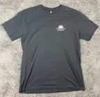 Primease T-Shirt Crater Lake Nat'l Park Dark Sky Zone Black Graphic Sz 2XL