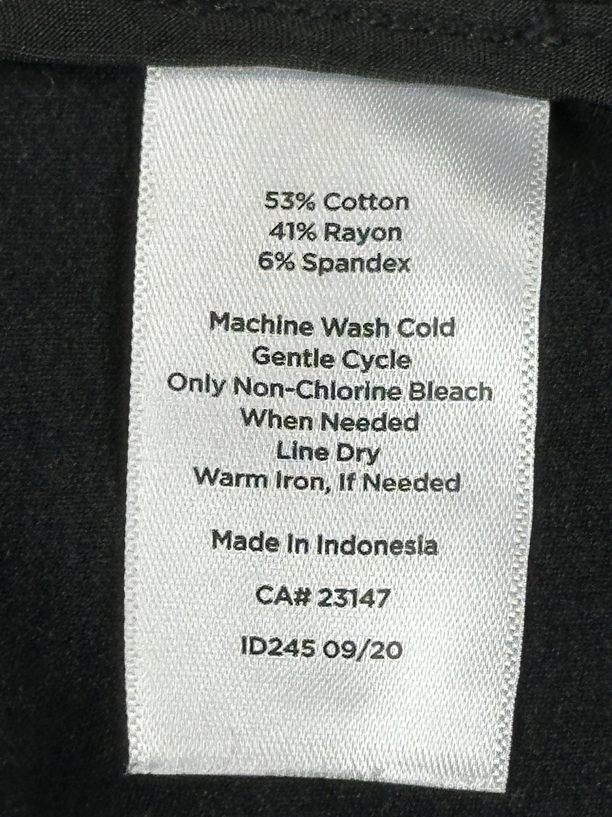 Talbots Chatham Ankle Pants Womens Size 8 Black Stretch Slim Leg Work Career