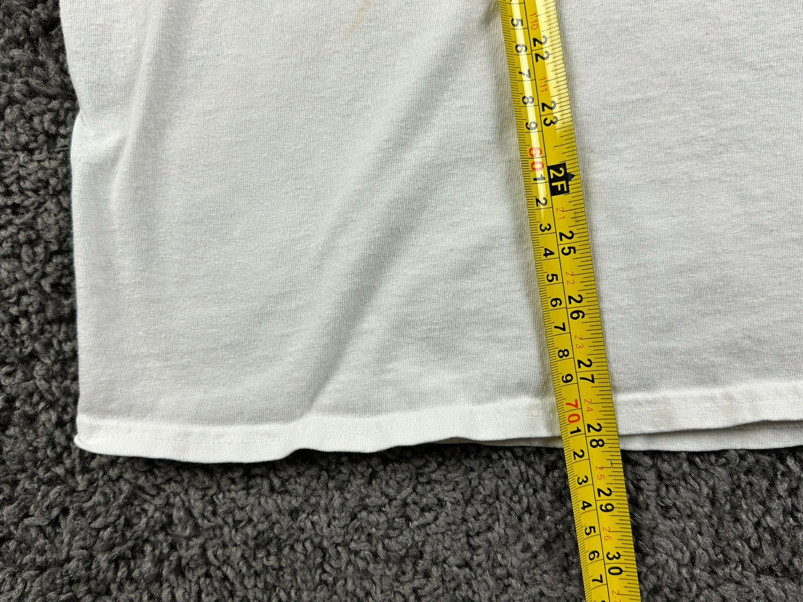 Wu Tang Clan T Shirt Mens Large White Graphic Rap Tee Airbrush Chrome Logo LG