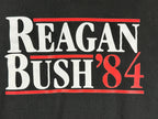 Reagan Bush 84 Hoodie Black Vintage Style Political Election Sweatshirt 3XL