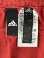 Adidas Mens Large Red Post Game Lite French Terry Joggers Sweatpants GG2331