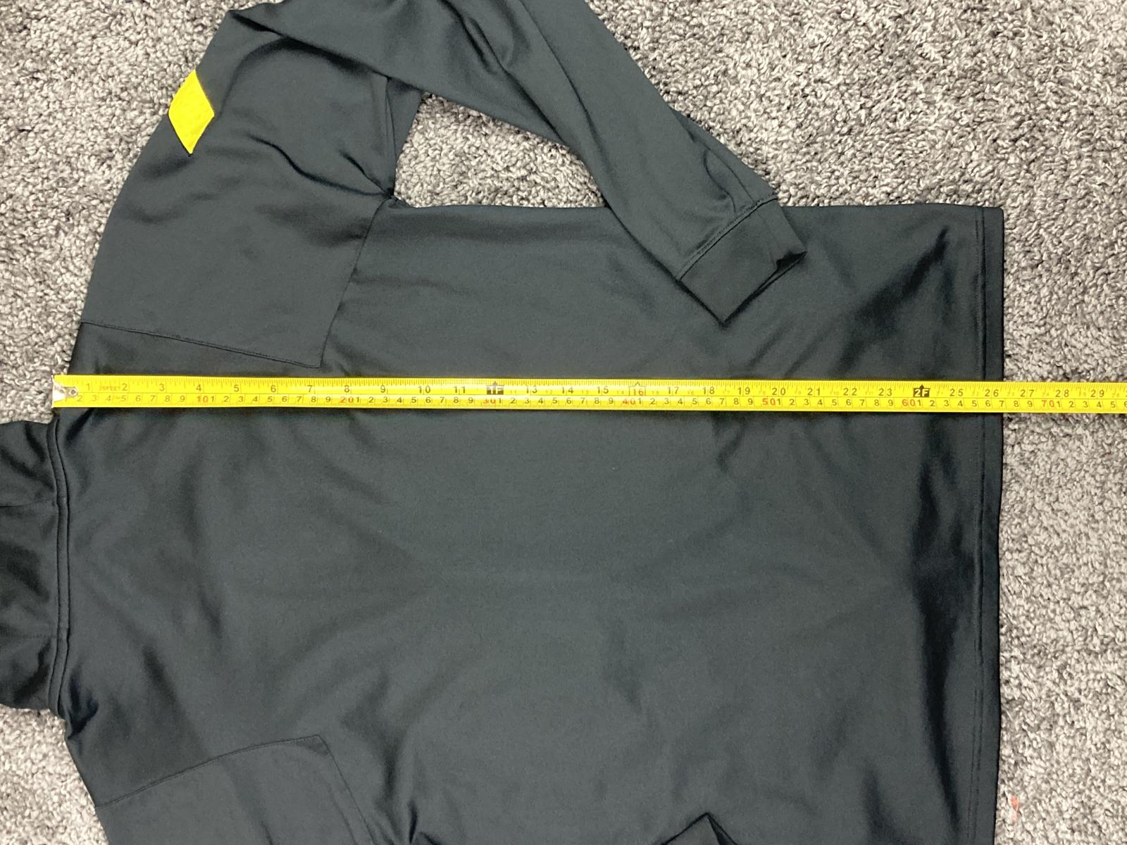 Nike Chelsea Football Club Dri-Fit Hoodie Jacket Black & Yellow Medium