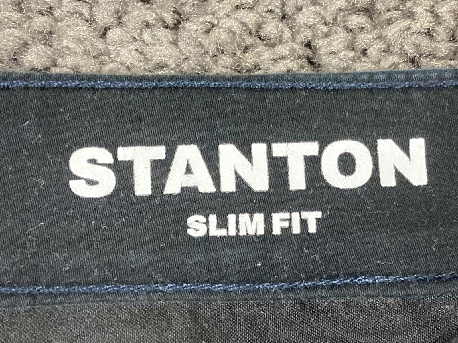 DKNY Stanton Slim Fit Ultimate Stretch Men's Pants Blue 5-Pocket Chino Sz 36x29