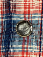 Cody James Men Sz M Plaid Western Pearl Snap Shirt Regular Fit Red Blue Cotton