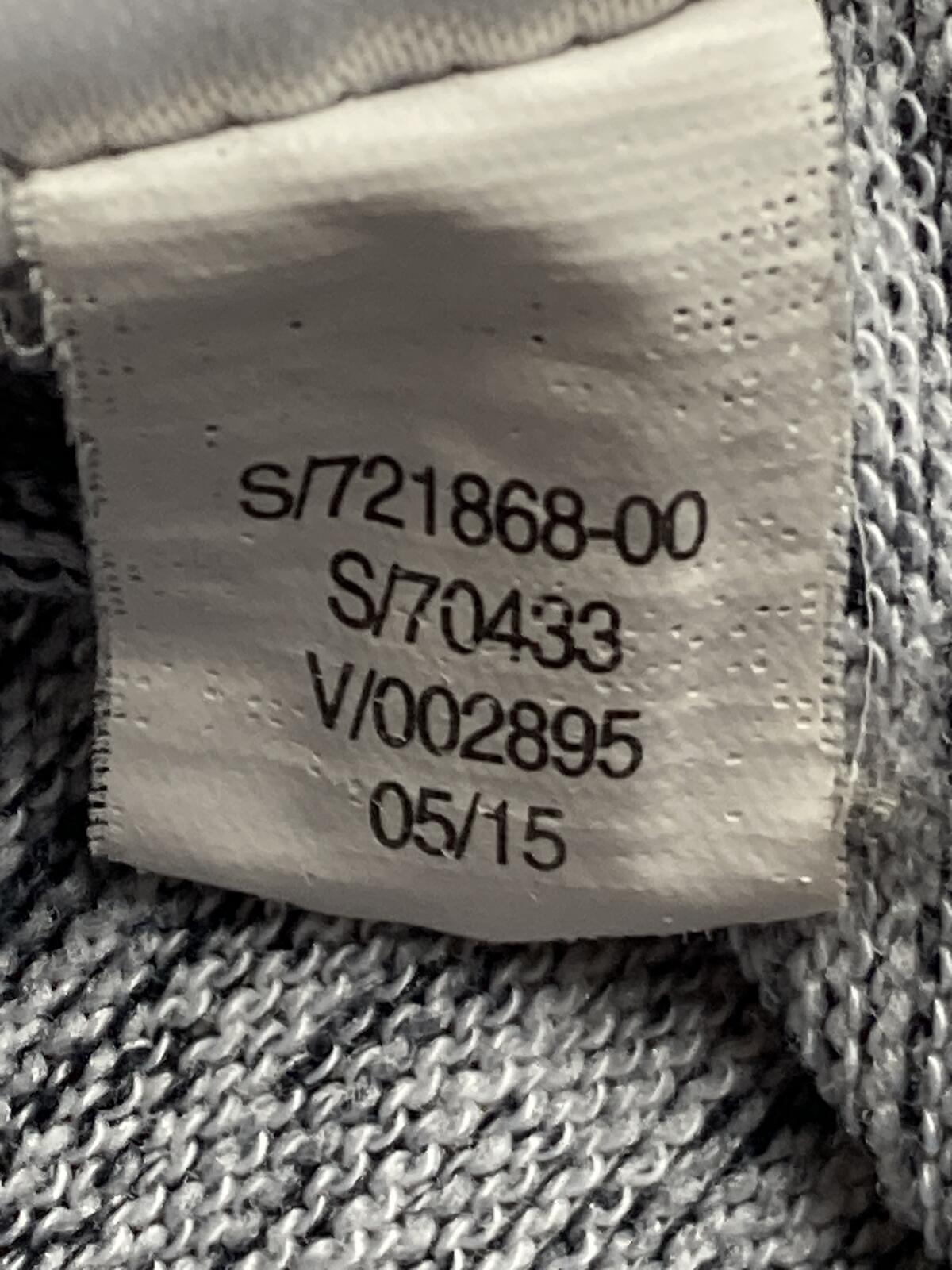 Athleta No Sweat Hoodie Jacket Gray Space Dye Full Zip Thumbholes Large L