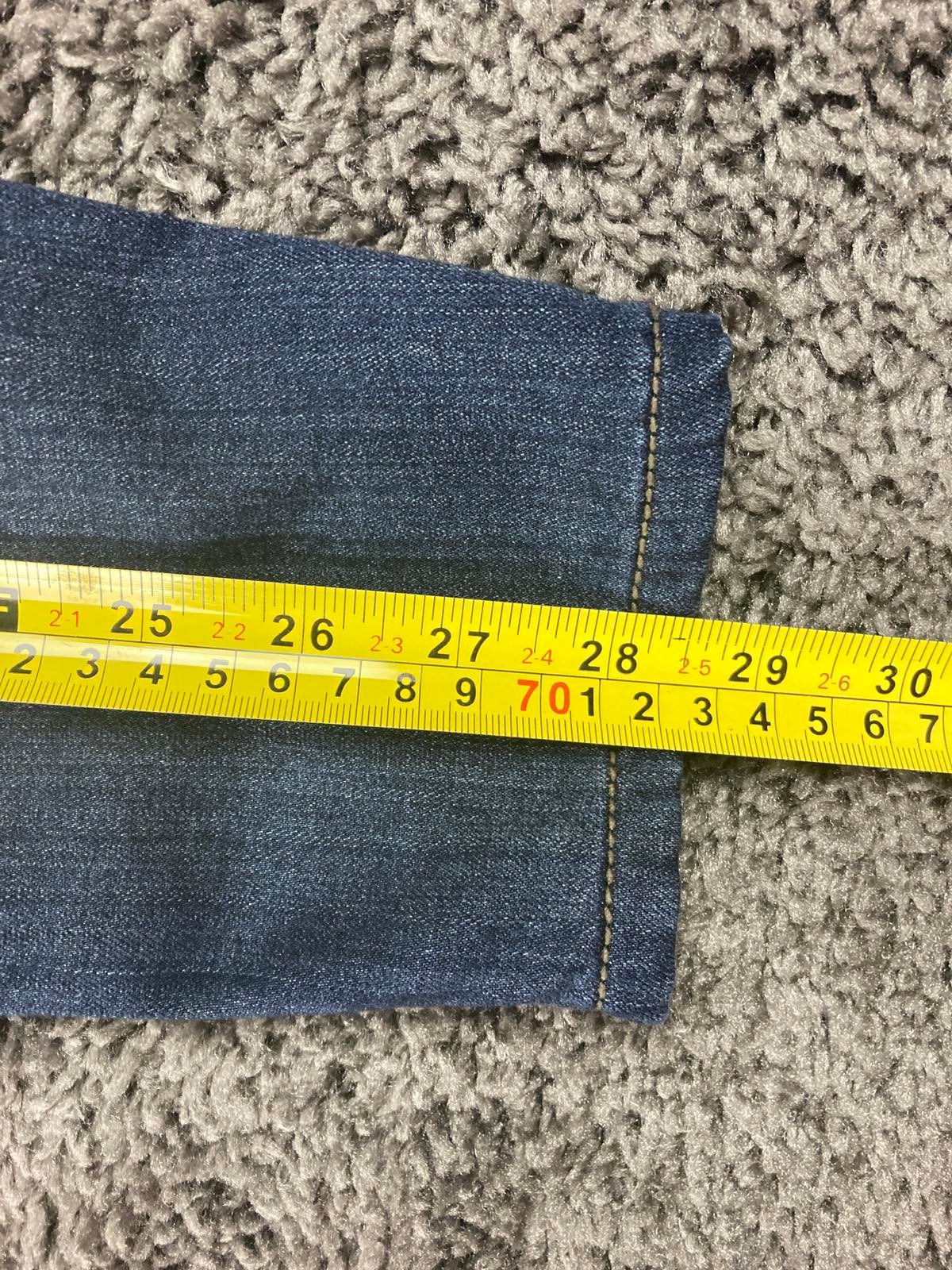 Paige Skyline Skinny Jeans Women Size 27 Blue Stretch Denim