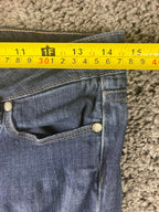 Paige Skyline Skinny Jeans Women Size 27 Blue Stretch Denim