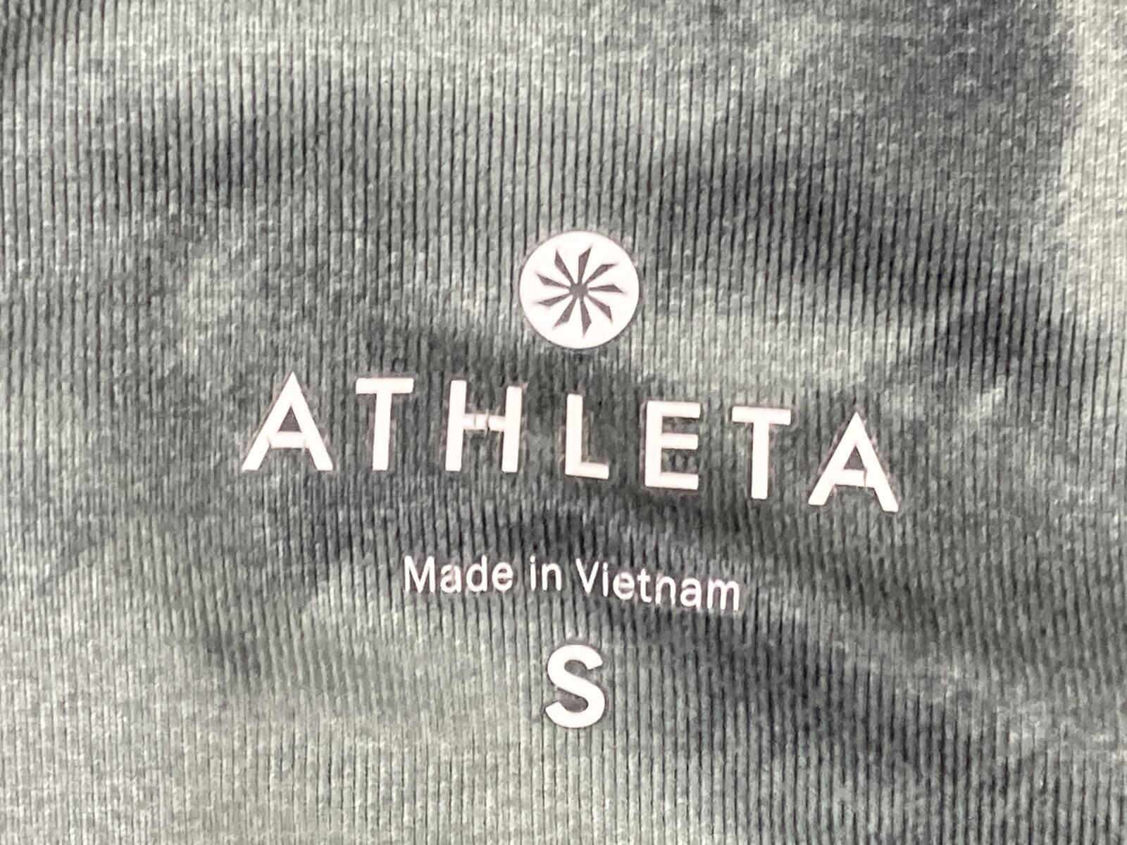 Athleta Chaturanga High Rise Leggings Womens Jasper Green Tie Dye Yoga Sz Small