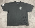 Allegiance Clothing Beret Tee Mens Black Skull United We Stand Tactical Flag 3XL