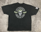 Allegiance Clothing Beret Tee Mens Black Skull United We Stand Tactical Flag 3XL