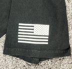 Allegiance Clothing Beret Tee Mens Black Skull United We Stand Tactical Flag 3XL