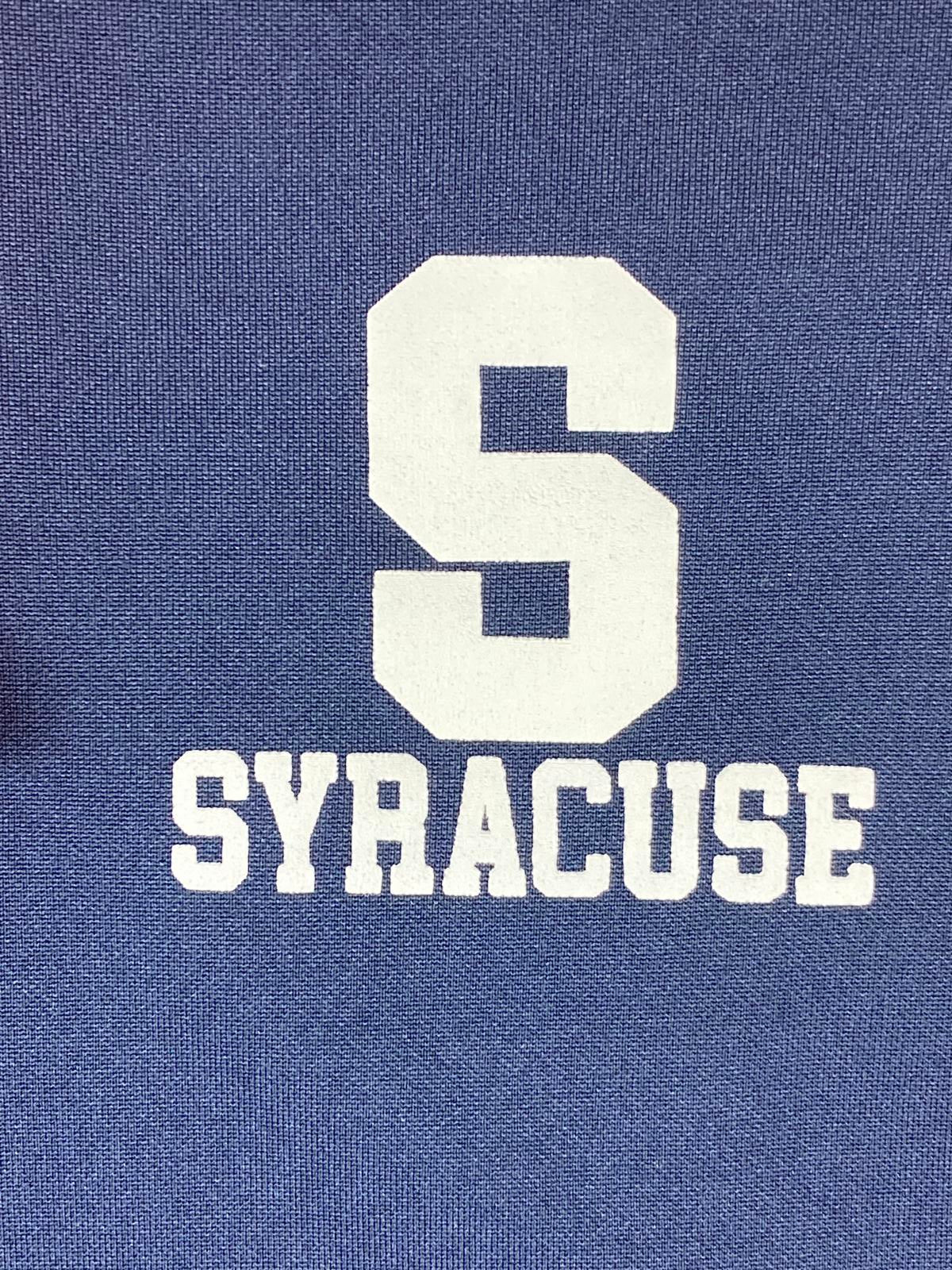 Antigua Syracuse Orange NCAA Full Zip Hoodie Men’s Size L Blue Orange