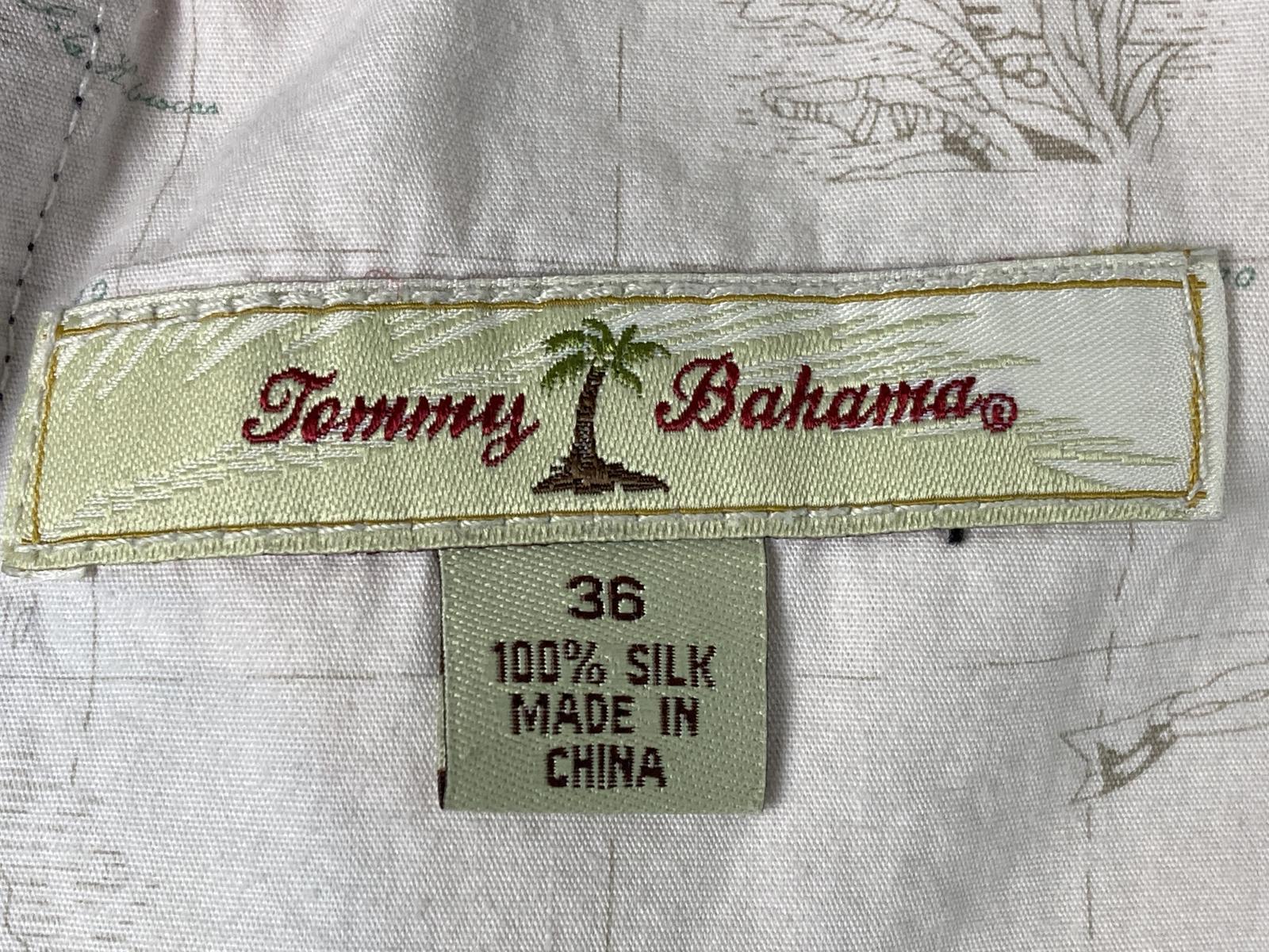 Tommy Bahama Men’s Black 100% Silk Pleated Shorts Size 36